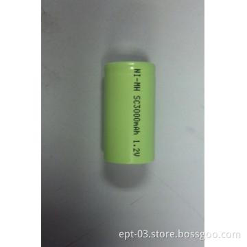 SC3000 mah Nimh Rechargeable battery